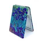 Aeisage Art Decor Rectangular Mirror, Foldable, Portable, Magnifying, 3.46 x 2.46 x 0.4 Inches, Van Gogh
