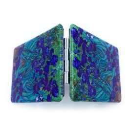 Aeisage Art Decor Rectangular Mirror, Foldable, Portable, Magnifying, 3.46 x 2.46 x 0.4 Inches, Van Gogh
