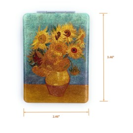 Aeisage Square Compact Mirror Small Mirror for Purse Handheld Pocket Mirror Purse Mirror Small Cosmetic Mirror Van Gogh Sunflowers Gifts Aeisage Square Compact Mirror Small Mirror for Purse Handheld Pocket Mirror Purse Mirror Small Cosmetic Mirror Van Gogh Sunflowers Gifts