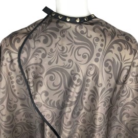 Barber Cape for Men Haircut Cape with Snap Closures Professional Salon Cutting Cape Large Waterproof Hairdressing Cape Gown Apron for Hairstylist- 63 56(CLASSICAL PATTERN)