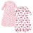Hudson Baby Unisex Baby Cotton Long-Sleeve Wearable Sleeping Bag, Sack, Blanket, Rose, 18-24 Months