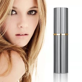 BRILIFLED Travel Atomizer Mini Refillable Empty Spray Perfume Bottle 5ml Grey & Gold Portable TSA Scent Pump Case Take It By Air w/o Leaking for Men and Women BRILIFLED Travel Atomizer Mini Refillable Empty Spray Perfume Bottle 5ml Grey & Gold Portable TSA Scent Pump Case Take It By Air w/o Leaking for Men and Women