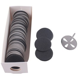 MZCMSL 100pcs Sanding Paper Discs with Metal Nail Drill Bit,25mm Pedicure Sanding Disc Bit for Manicure Pedicure,240 Grit(Fine) MZCMSL 100pcs Sanding Paper Discs with Metal Nail Drill Bit,25mm Pedicure Sanding Disc Bit for Manicure Pedicure,240 Grit(Fine)