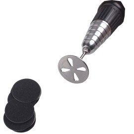 MZCMSL 100pcs Sanding Paper Discs with Metal Nail Drill Bit,25mm Pedicure Sanding Disc Bit for Manicure Pedicure,240 Grit(Fine) MZCMSL 100pcs Sanding Paper Discs with Metal Nail Drill Bit,25mm Pedicure Sanding Disc Bit for Manicure Pedicure,240 Grit(Fine)