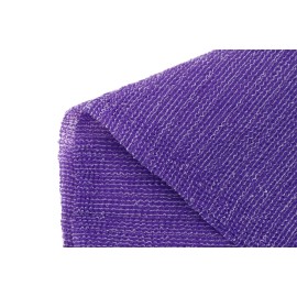 Extra Rough, Exfoliating Washcloth [Made in Japan] Exfoliating Towel Special Texture Makes Fluffy Foam Lather, Back Scrubber, Dead Skin Cell Remover [Loofah for Women and Men] (Purple)
