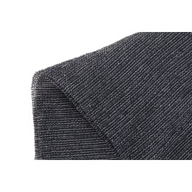 Extra Rough, Exfoliating Washcloth [Made in Japan] Exfoliating Towel Special Texture Makes Fluffy Foam Lather, Back Scrubber, Dead Skin Cell Remover [Loofah for Women and Men] (Black)