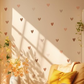 QUCHENG Boho Wall Stickers Girls Bedroom Removable Wall Decals Nursery Kids Room Decor Vinyl Murals DIY Cute Decorations 6 Sheets