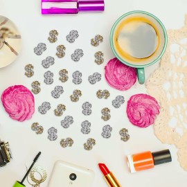 SILPECWEE 30pcs Dollar Sign Nail Charms Gold Silver Nail Jewels 3d Nail Art Charms Money Design Nail Rhinestone And Charms Nail Studs Nail Decoration Kit SILPECWEE 30pcs Dollar Sign Nail Charms Gold Silver Nail Jewels 3d Nail Art Charms Money Design Nail Rhinestone And Charms Nail Studs Nail Decoration Kit