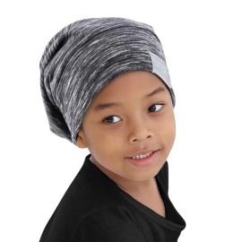 ELIHAIR 2pc Kids Sleep Bonnet Hats for Night Sleeping Cap Silky Lined Satin Bonnet with Adjustable Elastic Band for Teens Toddler Child Natural Curly Frizzy Hair Cover(Rose Violet and Grey Pale) ELIHAIR 2pc Kids Sleep Bonnet Hats for Night Sleeping Cap Silky Lined Satin Bonnet with Adjustable Elastic Band for Teens Toddler Child Natural Curly Frizzy Hair Cover(Rose Violet and Grey Pale)