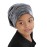 ELIHAIR 2pc Kids Sleep Bonnet Hats for Night Sleeping Cap Silky Lined Satin Bonnet with Adjustable Elastic Band for Teens Toddler Child Natural Curly Frizzy Hair Cover(Rose Violet and Grey Pale)