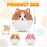 Sumind 9 Pcs 4 5 Mini Plush Stuffed Dog Party Favor Small Puppy Stuffed Animal Bulk Soft Toy Doll Cute for Kids Gift Graduation Stocking Stuffers Baby Shower Birthday(Cute Puppy)