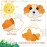Sumind 9 Pcs 4 5 Mini Plush Stuffed Dog Party Favor Small Puppy Stuffed Animal Bulk Soft Toy Doll Cute for Kids Gift Graduation Stocking Stuffers Baby Shower Birthday(Cute Puppy)