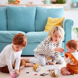 Sumind 9 Pcs 4 5 Mini Plush Stuffed Dog Party Favor Small Puppy Stuffed Animal Bulk Soft Toy Doll Cute for Kids Gift Graduation Stocking Stuffers Baby Shower Birthday(Cute Puppy)