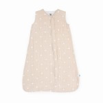 Little Unicorn - Taupe Cross Cotton Muslin Sleep Bag | 100% Cotton | Super Soft and Lightweight | Baby | Size X-Large: 18-24 Months | Machine Washable | 1.1 TOG
