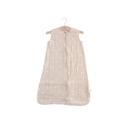 Little Unicorn - Taupe Cross Cotton Muslin Sleep Bag | 100% Cotton | Super Soft and Lightweight | Baby | Size X-Large: 18-24 Months | Machine Washable | 1.1 TOG