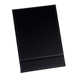 Portable Folding Makeup Mirror with Adjustable Stand, PU Leather Vanity Table for Cosmetics Personal Beauty, X-Large