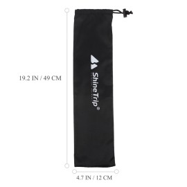 Scicalife Trekking Poles Carrying Bag Case Portable Waterproof Bag Pole Stick Protectors Storage Holder for Walking Stick Trekking Hiking Poles Backpacking Black