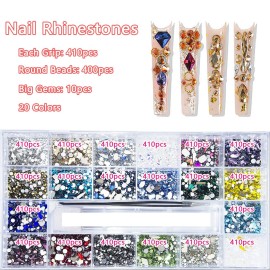 8200 Pcs AB Red Blue Green Champagne Gold Black Yellow Nail Rhinestones Mixed Colored Multi Shaped Sized Nail Beads Glass Gems Stones Rhinestone for Nails Art DIY Crafts Jewelry 8200 Pcs AB Red Blue Green Champagne Gold Black Yellow Nail Rhinestones Mixed Colored Multi Shaped Sized Nail Beads Glass Gems Stones Rhinestone for Nails Art DIY Crafts Jewelry