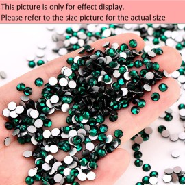 Dowarm 720Pieces SS20 Flatback Rhinestones, 4.8MM Glass Crystal Rhinestones for Craft Nails Dance Costumes, Flat Back Nail Crystals, Non Hotfix Rhinestones (SS20 / 4.8MM, Green/Emerald) Dowarm 720Pieces SS20 Flatback Rhinestones, 4.8MM Glass Crystal Rhinestones for Craft Nails Dance Costumes, Flat Back Nail Crystals, Non Hotfix Rhinestones (SS20 / 4.8MM, Green/Emerald)