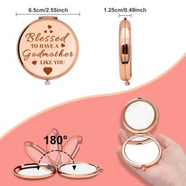 Godmother Gifts from Goddaughter Baptism Gifts Compact Makeup Mirror Christian Gift for Women Mother\'s Day Birthday Gift Travel Makeup Mirror Announcement Gift Appreciation Gift Easter Prayer Gifts Godmother Gifts from Goddaughter Baptism Gifts Compact Makeup Mirror Christian Gift for Women Mother\'s Day Birthday Gift Travel Makeup Mirror Announcement Gift Appreciation Gift Easter Prayer Gifts