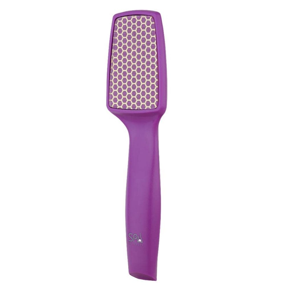 Spa Sciences Nano Glass Foot File - Exfoliating Pedi Tool - Targets Dry Skin, Corns, Calluses - Wet or Dry Use - All Skin Types