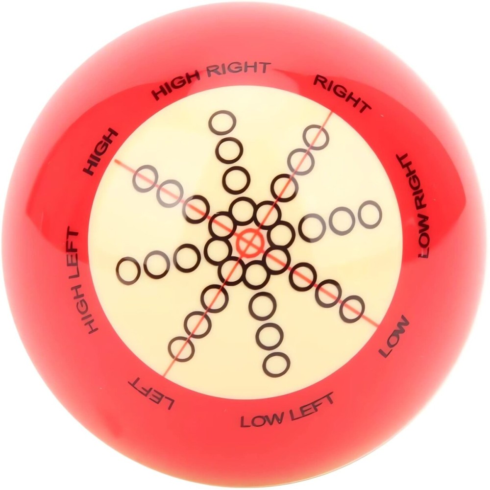 Enajucy Billiards Cue Ball, Standard Table Training Pool Ball for America Pool Eight Ball 57.2mm/2.3in Diameter (57.2mm/2.3in)