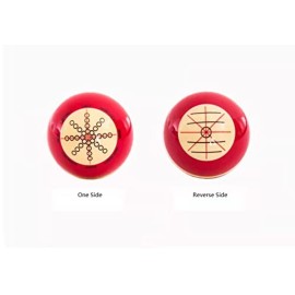 Enajucy Billiards Cue Ball, Standard Table Training Pool Ball for America Pool Eight Ball 57.2mm/2.3in Diameter (57.2mm/2.3in)