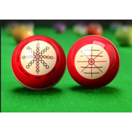 Enajucy Billiards Cue Ball, Standard Table Training Pool Ball for America Pool Eight Ball 57.2mm/2.3in Diameter (57.2mm/2.3in)