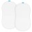 100% Cotton Bassinet Sheets Compatible with Halo Bassinest Swivel, Flex, Glide, Premiere & Luxe Series Sleeper, 2 Pack, Ultra Soft Bassinet Sheet for Baby, White