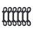 Criativo live 6Pcs Marine Grade Double Ended Bolt Snap Diving Hook Clips,Scuba Trigger Clip,Large 4-1/2\'\' 115mm 316 Stainless Steel