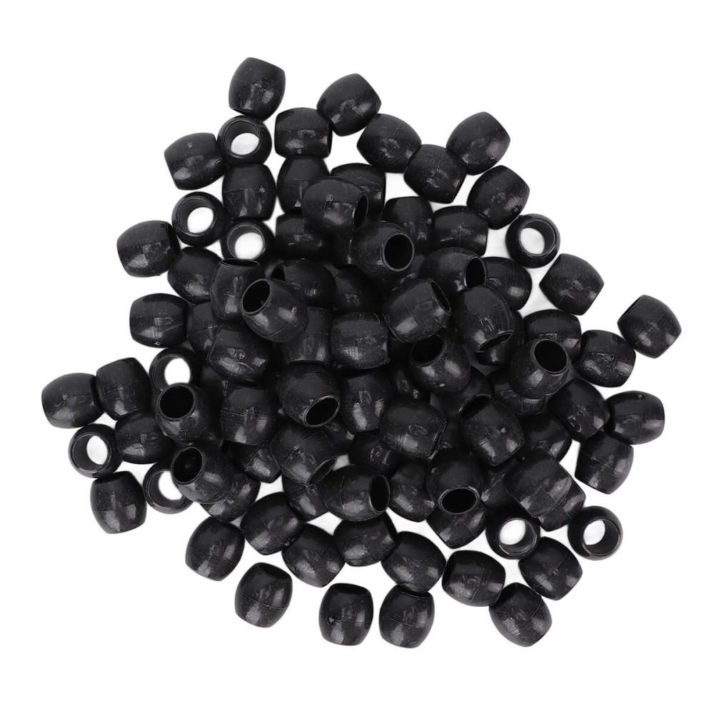 Beard Hair Beads, 100pcs Hair Braid Beads Hair Jewelry Dreadlocks Black Hair Braiding Beads DIY Dreadlock Hair Beard Decoration Accessories Jewelry Braid Accessories Hair Cuffs for Men Women Beard Hair Beads, 100pcs Hair Braid Beads Hair Jewelry Dreadlocks Black Hair Braiding Beads DIY Dreadlock Hair Beard Decoration Accessories Jewelry Braid Accessories Hair Cuffs for Men Women