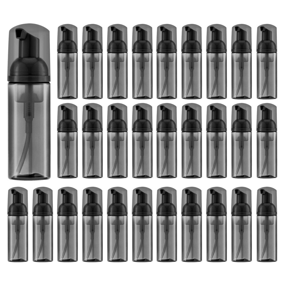 Tekson 30PCS Soap Foam Bottle (2 oz), Empty Travel Foaming Lash Shampoo for Cleanser, Dispenser (Black) Tekson 30PCS Soap Foam Bottle (2 oz), Empty Travel Foaming Lash Shampoo for Cleanser, Dispenser (Black)