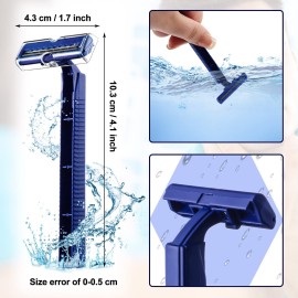 Chumia 30 Pieces Disposable Razors Bulk Individually Wrapped Disposable Safety Twin Blade Razors with Clear Safety Cap for Travel Hotels Motels Beauty Salons Homes Chumia 30 Pieces Disposable Razors Bulk Individually Wrapped Disposable Safety Twin Blade Razors with Clear Safety Cap for Travel Hotels Motels Beauty Salons Homes