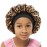 SENGTERM Kids Satin Bonnet Double Layer Wide Elastic Band Sleep Cap Hair Bonnet Silky Night Cap for Girls Toddler Child