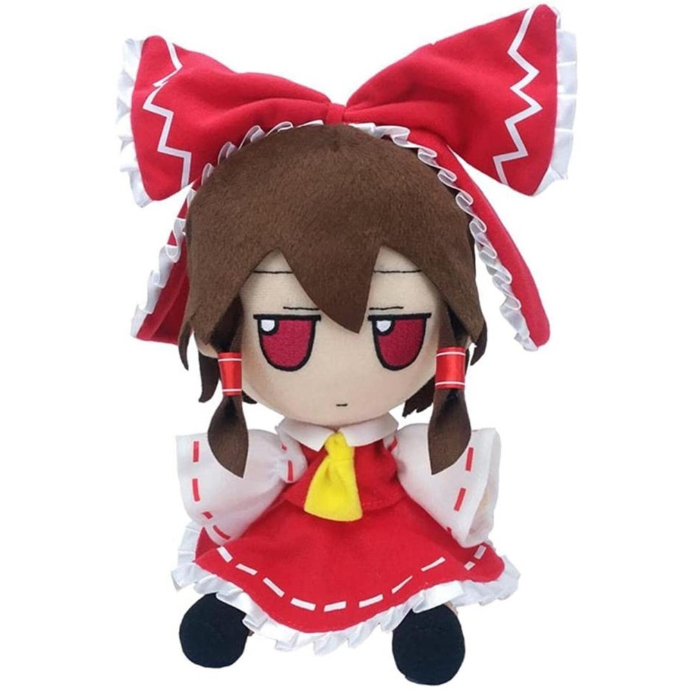 Kunfund Touhou Project Plushie Stuffed Doll Hakurei Reimu Anime Figure Xmas Gift Fumo 20cm