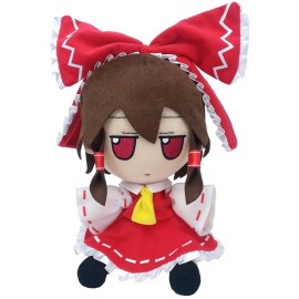 Kunfund Touhou Project Plushie Stuffed Doll Hakurei Reimu Anime Figure Xmas Gift Fumo 20cm