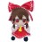 Kunfund Touhou Project Plushie Stuffed Doll Hakurei Reimu Anime Figure Xmas Gift Fumo 20cm