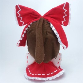 Kunfund Touhou Project Plushie Stuffed Doll Hakurei Reimu Anime Figure Xmas Gift Fumo 20cm