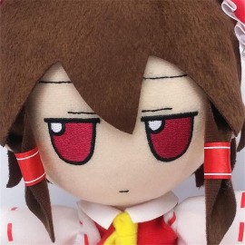 Kunfund Touhou Project Plushie Stuffed Doll Hakurei Reimu Anime Figure Xmas Gift Fumo 20cm