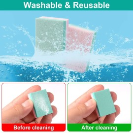 CGBE Buffer Block Nail File 180/100 Grit Nail Buffers Sponge Nail Polish Sanding Buffer Strips Nail File Blocks Manicure Tools 50PCS(Pink-Green) CGBE Buffer Block Nail File 180/100 Grit Nail Buffers Sponge Nail Polish Sanding Buffer Strips Nail File Blocks Manicure Tools 50PCS(Pink-Green)
