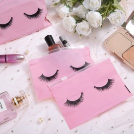 Noverlife 100PCS Eyelash Bags, Eyelash Aftercare Bags, Cosmetic Bags Packaging with Small Zipper, Empty Lash Makeup Storage Bags Pouches Women Travel Pouch Cases, 6 x 4 / 15 x 11cm Noverlife 100PCS Eyelash Bags, Eyelash Aftercare Bags, Cosmetic Bags Packaging with Small Zipper, Empty Lash Makeup Storage Bags Pouches Women Travel Pouch Cases, 6 x 4 / 15 x 11cm