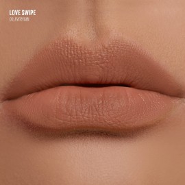 Kaja Lip Mousse - Love Swipe 03 Everygirl | with Raspberry Seed Oil and Vitamin E, Buildable, Blendable, Moisturizing, Velvet Finish, Weightless Texture, Deep Shades, 0.22 Oz