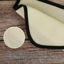 PHOGARY 6 Pack Exfoliating Wash Cloths for Body Scrub and Face Clean, Dual-Sided Exfoliating Wash Towels Bath Washcloths for Men Women Skin Massage Spa (Rough Exfoliating Side and Soft Terry Side) PHOGARY 6 Pack Exfoliating Wash Cloths for Body Scrub and Face Clean, Dual-Sided Exfoliating Wash Towels Bath Washcloths for Men Women Skin Massage Spa (Rough Exfoliating Side and Soft Terry Side)