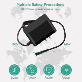 for BaByliss PRO Shaver FXFS2 Charger, Lnauy Adapter Compatible with BaBylissPRO FXX3S FOILFX 02 Barberology Cordless Metal Double Foil Shaver FXFS2 Power Supply Cord for BaByliss PRO Shaver FXFS2 Charger, Lnauy Adapter Compatible with BaBylissPRO FXX3S FOILFX 02 Barberology Cordless Metal Double Foil Shaver FXFS2 Power Supply Cord