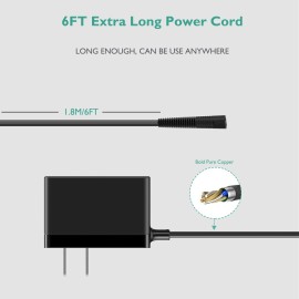 for BaByliss PRO Shaver FXFS2 Charger, Lnauy Adapter Compatible with BaBylissPRO FXX3S FOILFX 02 Barberology Cordless Metal Double Foil Shaver FXFS2 Power Supply Cord for BaByliss PRO Shaver FXFS2 Charger, Lnauy Adapter Compatible with BaBylissPRO FXX3S FOILFX 02 Barberology Cordless Metal Double Foil Shaver FXFS2 Power Supply Cord