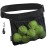 TOPJUM Tennis Ball Holder, Pickleball Holder Bag for Women, Men & Teens, Ball Pouch, Mesh Waist Hip Bag Carrier, Easy Holding 6-8 Pickle Balls or Tennis, Versatile Accessories & Gifts