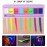 Go Ho 8 Colors Water Activated Eyeliner Palette,High Pigment Bright Vibrant Fluorescent Rainbow Colorful Eye/Face/Body Paint,Matte and UV Paint Graphic Eyeliner with Brushes-01