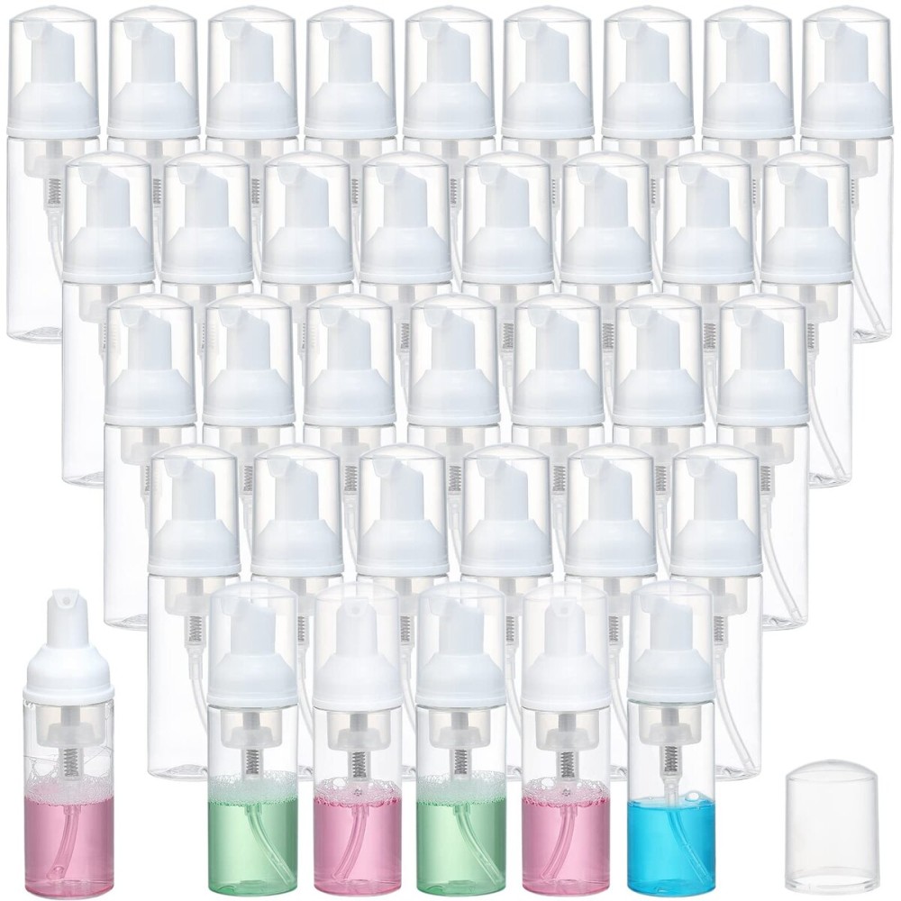 36 pcs 2oz Empty Foam Soap Dispensers Bottle Mini Lash Cleanser Bottles Refillable Cleaning for Shampoo Lotion Hand Sanitizer Cosmetics Castile BPA-Free 36 pcs 2oz Empty Foam Soap Dispensers Bottle Mini Lash Cleanser Bottles Refillable Cleaning for Shampoo Lotion Hand Sanitizer Cosmetics Castile BPA-Free