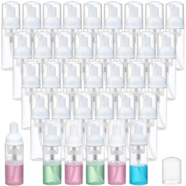 36 pcs 2oz Empty Foam Soap Dispensers Bottle Mini Lash Cleanser Bottles Refillable Cleaning for Shampoo Lotion Hand Sanitizer Cosmetics Castile BPA-Free 36 pcs 2oz Empty Foam Soap Dispensers Bottle Mini Lash Cleanser Bottles Refillable Cleaning for Shampoo Lotion Hand Sanitizer Cosmetics Castile BPA-Free
