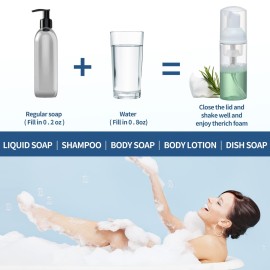 36 pcs 2oz Empty Foam Soap Dispensers Bottle Mini Lash Cleanser Bottles Refillable Cleaning for Shampoo Lotion Hand Sanitizer Cosmetics Castile BPA-Free 36 pcs 2oz Empty Foam Soap Dispensers Bottle Mini Lash Cleanser Bottles Refillable Cleaning for Shampoo Lotion Hand Sanitizer Cosmetics Castile BPA-Free